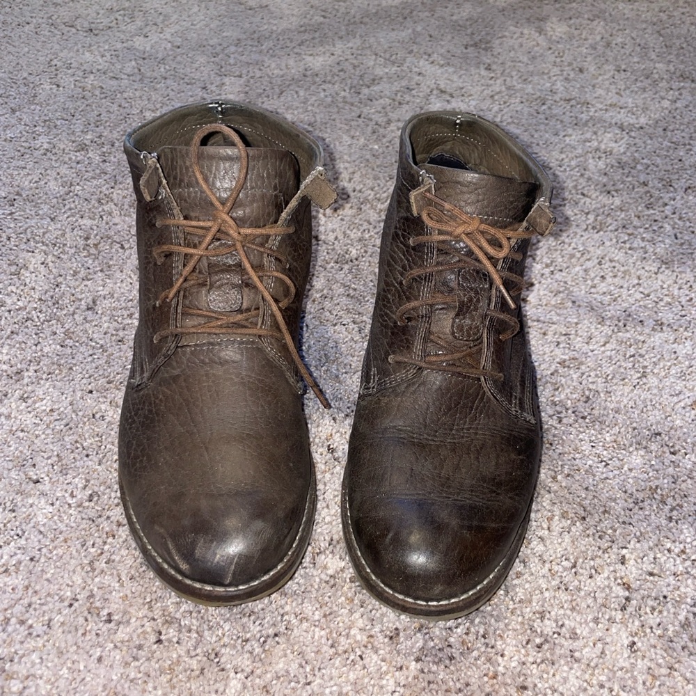 Josef Seibel Dark Brown Chukka Boots